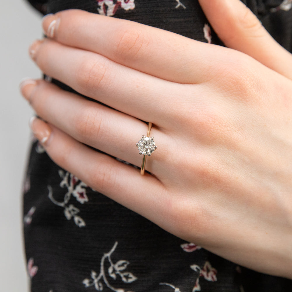1.01 Carat Solitaire Diamond Engagement Ring – LeGassick Jewellery